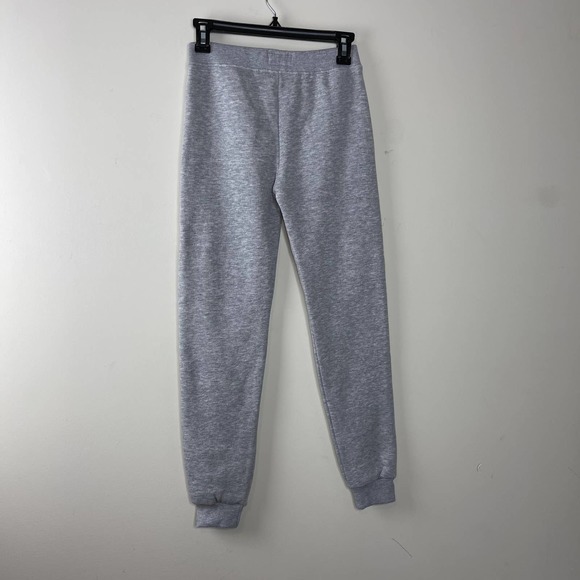 True Religion Heathered Gray Fleece Jogger Sweatpants NOWT Kids Size Medium - Picture 5 of 9